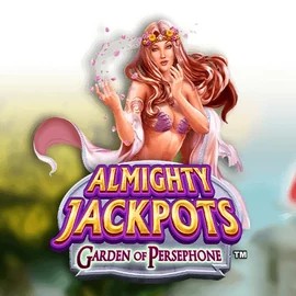 Almighty Jackpots: Garden of Persephone logo by Novomatic at Slotoro Casino