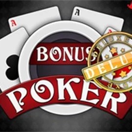 Bonus Poker Deluxe - 3 Hands slot logo by RTG (Reel Time Gaming) at Slotoro Casino
