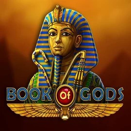 Book of Gods online game logo by BF Games on slotoroo.net