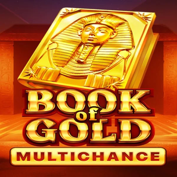 Book of Gold Multichance slot visual from Playson available on slotoroo.net