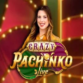 Crazy Pachinko logo by Evolution at Slotoro Casino