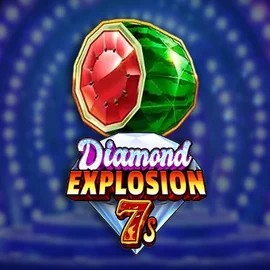 Diamond Explosion 7s slot logo by RubyPlay at Slotoro Casino