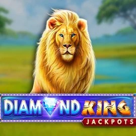 Diamond King Jackpots logo by SpinPlay Games Slotoro Casino
