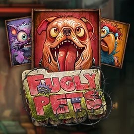 Fugly Pets slot visual from Stakelogic available on slotoroo.net