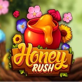 Honey Rush slot visual from Play'n GO available on slotoroo.net
