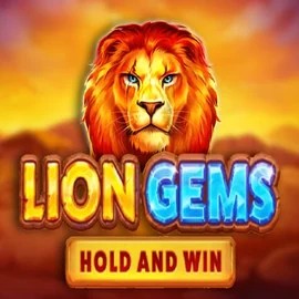 Lion Gems Hold and Win slot logo by Playson at Slotoro CasinoLion Gems Hold and Win