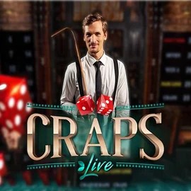 Live Craps slot icon by Evolution, available at Slotoro Casino