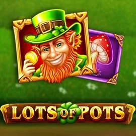 Lots of Pots slot logo by SYNOT Games at Slotoro Casino