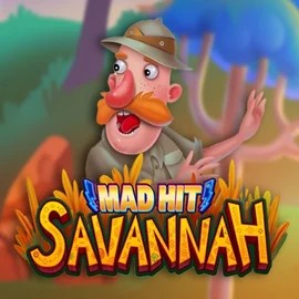 Mad Hit Savannah logo – Slots by RubyPlay at Slotoro Casino