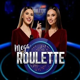 Mega Roulette game by Pragmatic Play – logo hosted on Slotoro Casino