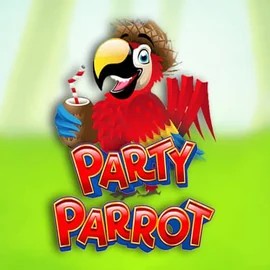 Party Parrot slot visual from Rival available on slotoroo.net