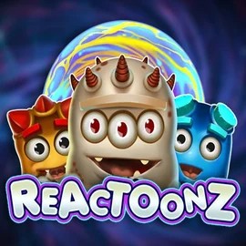 Reactoonz logo by Play'n GO Slotoro Casino