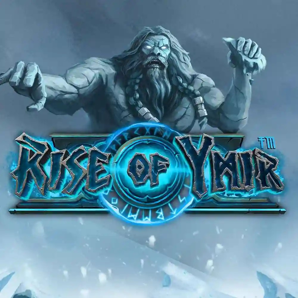 Rise of Ymir logo by Hacksaw Gaming Slotoro Casino