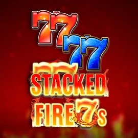 Stacked Fire 7s slot logo by Inspired Gaming at Slotoro Casino