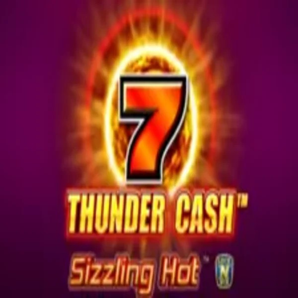 Official Slots logo: Thunder Cash Sizzling Hot by Novomatic at Slotoro Casino